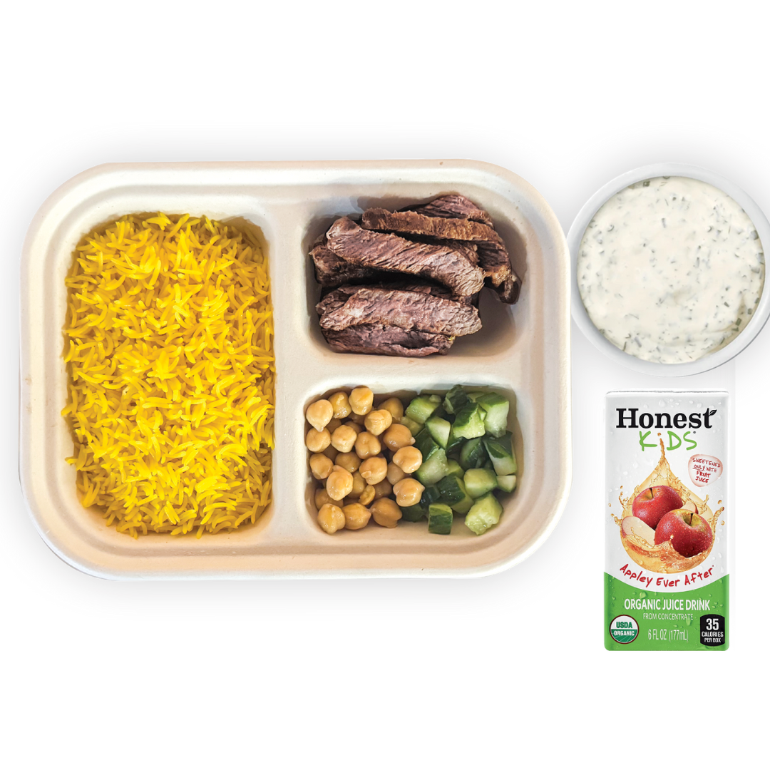 Kids Steak Rice Bowl.