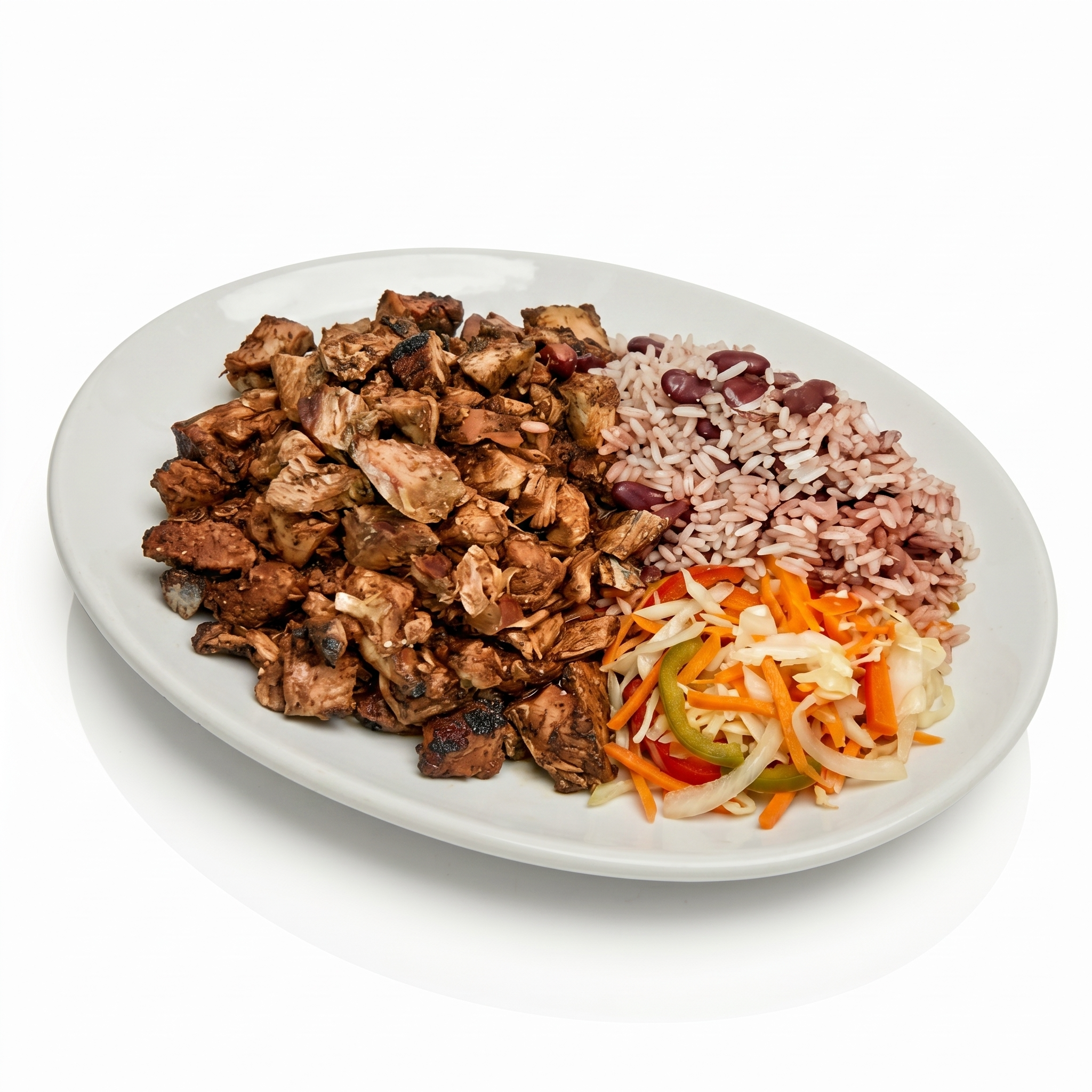 Chopped Jerk Chicken.
