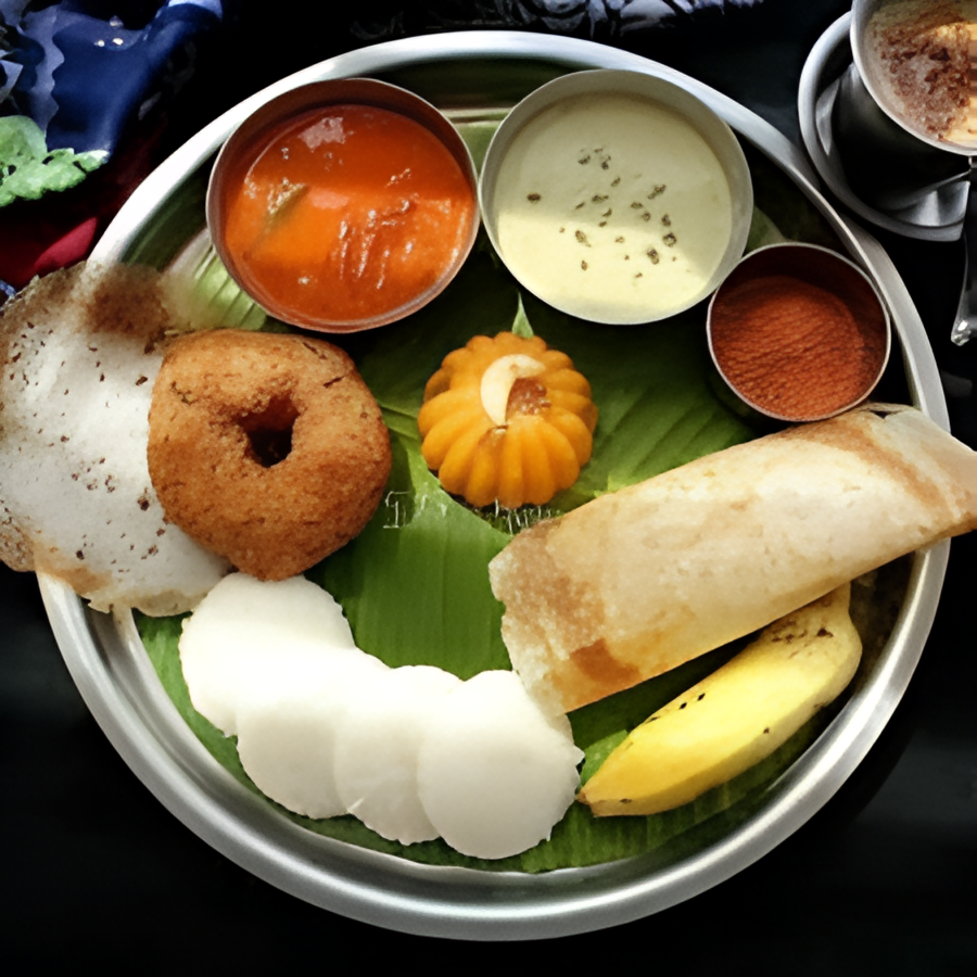 Idly Vada Combo (2Idly, 1Vada).