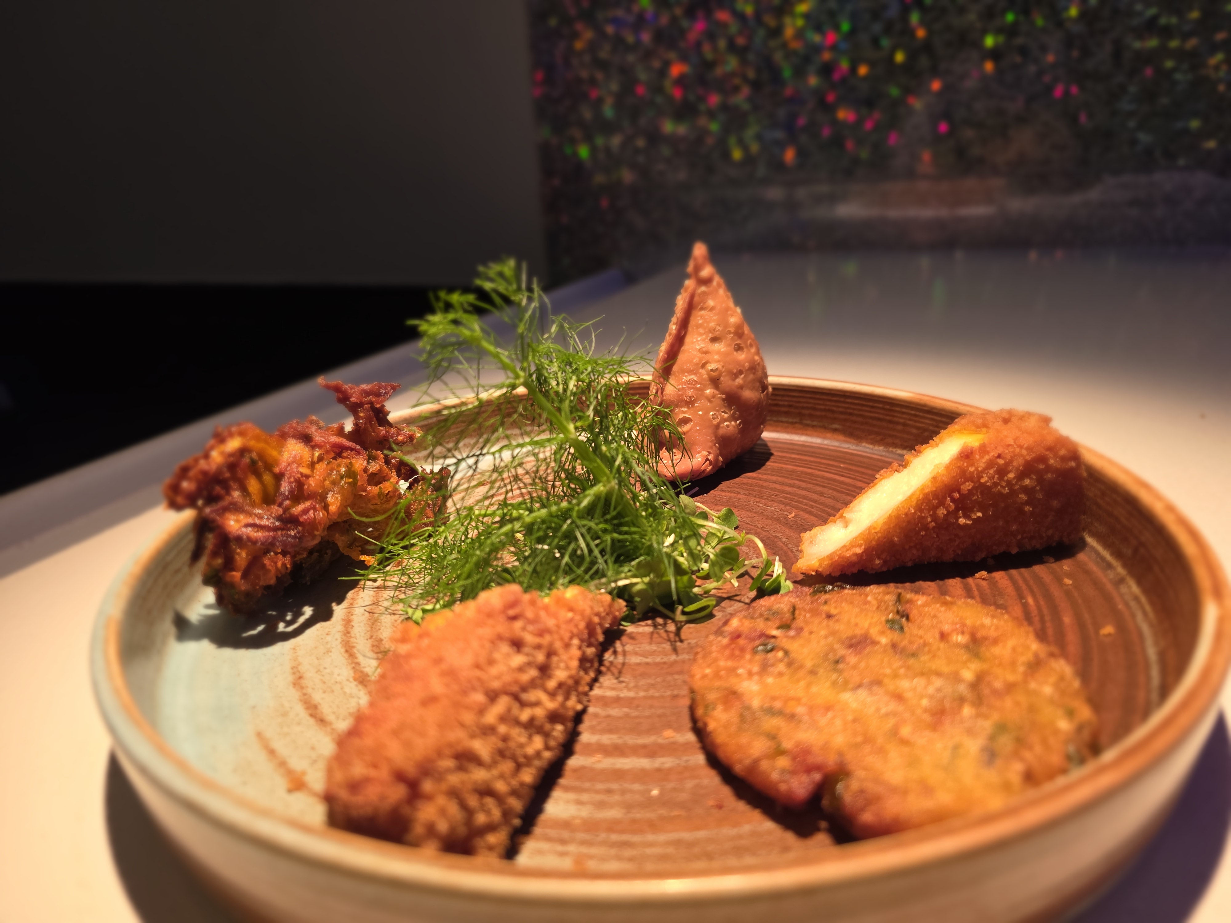 Vegetarian Taste Platter.