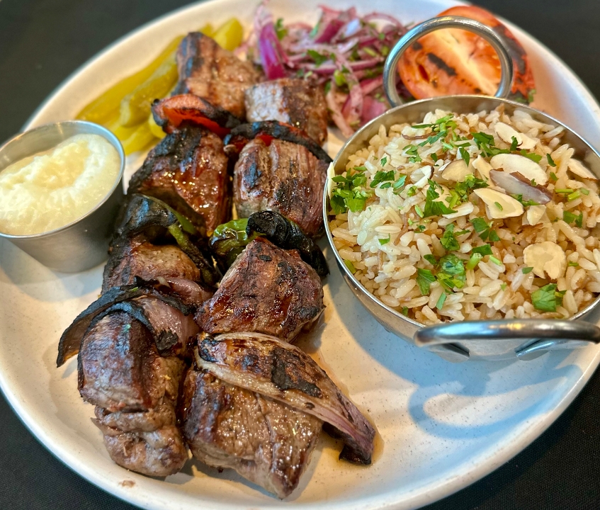 Wagyu Steak Kebab.