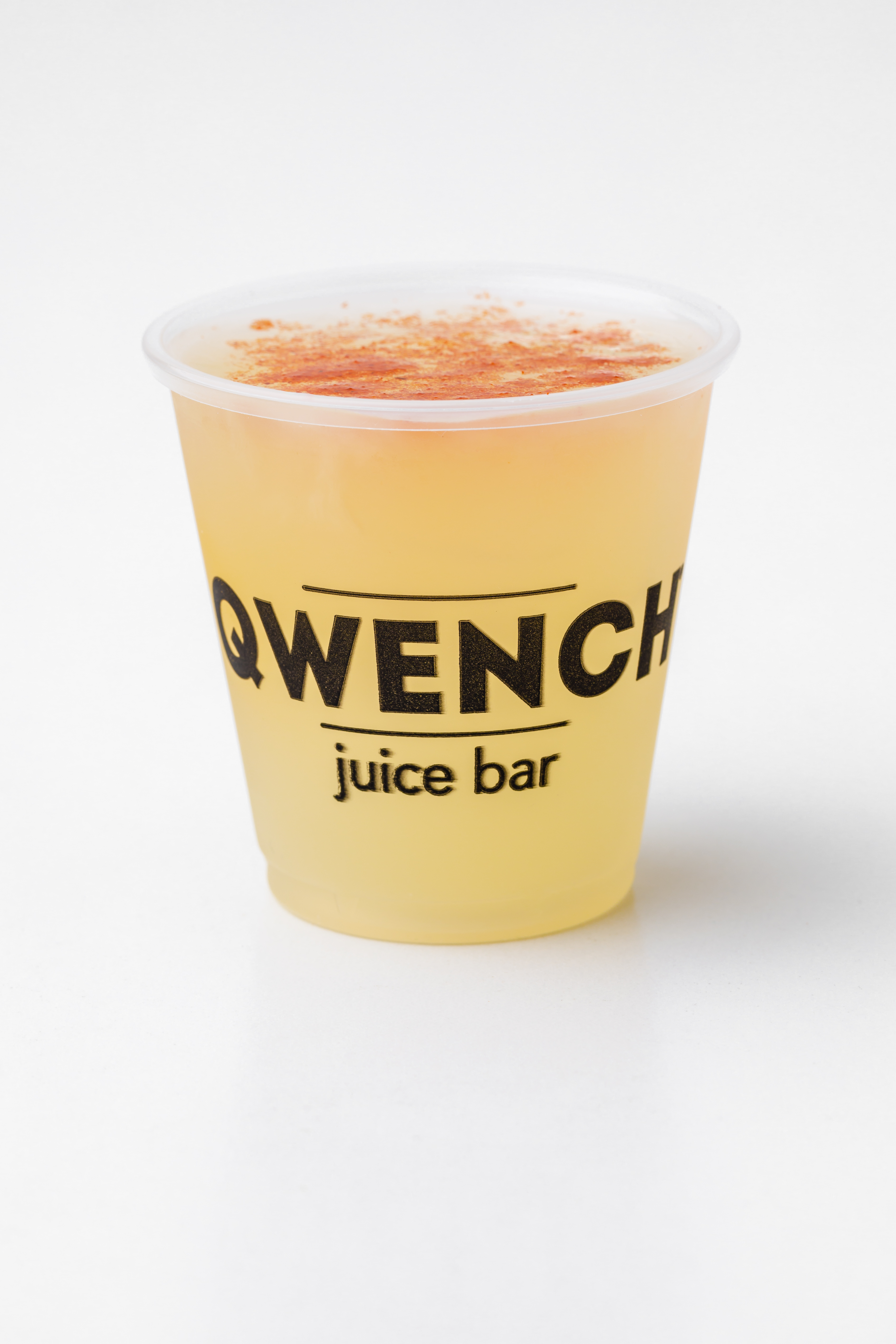 Lemon, Ginger, Cayenne Shot.