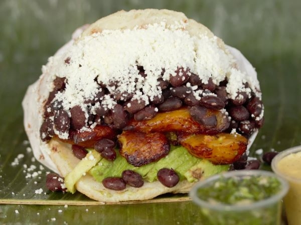 Vegetariano Arepa.