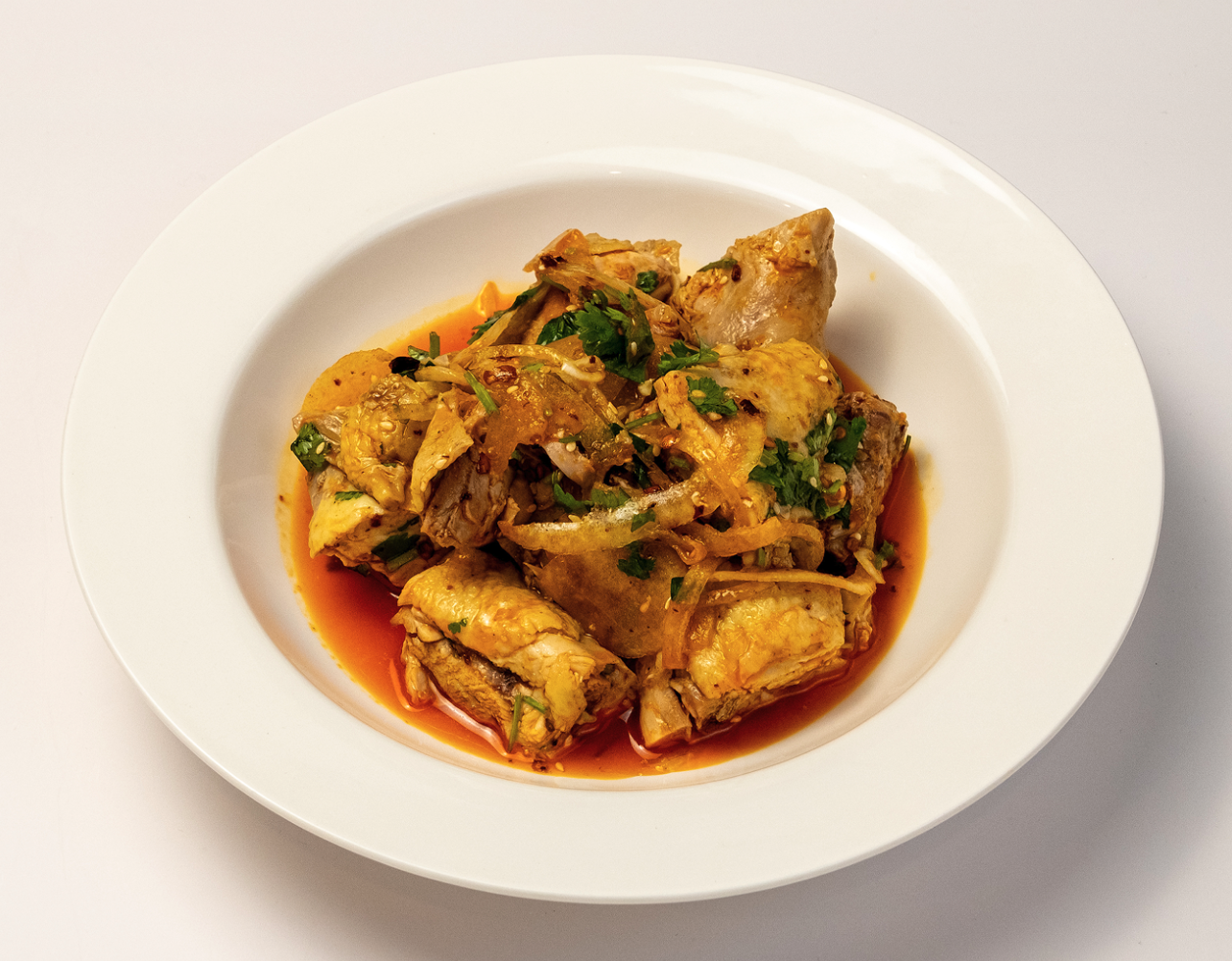 Cold Chili Chicken 椒麻鸡.