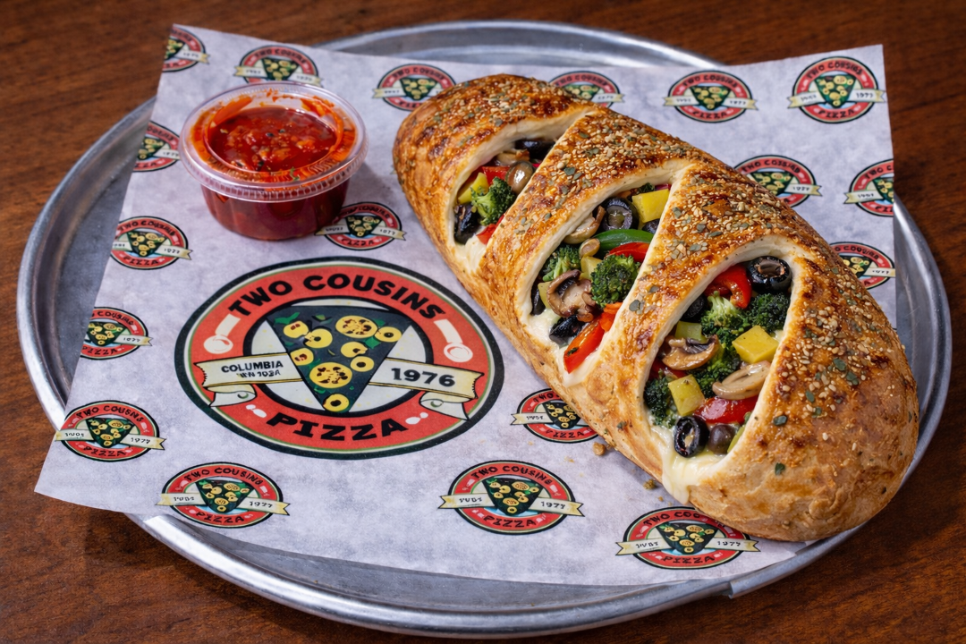 P Vegetable Stromboli.