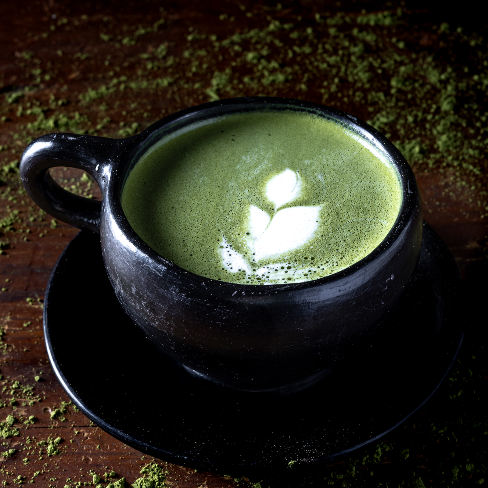 Matcha latte.