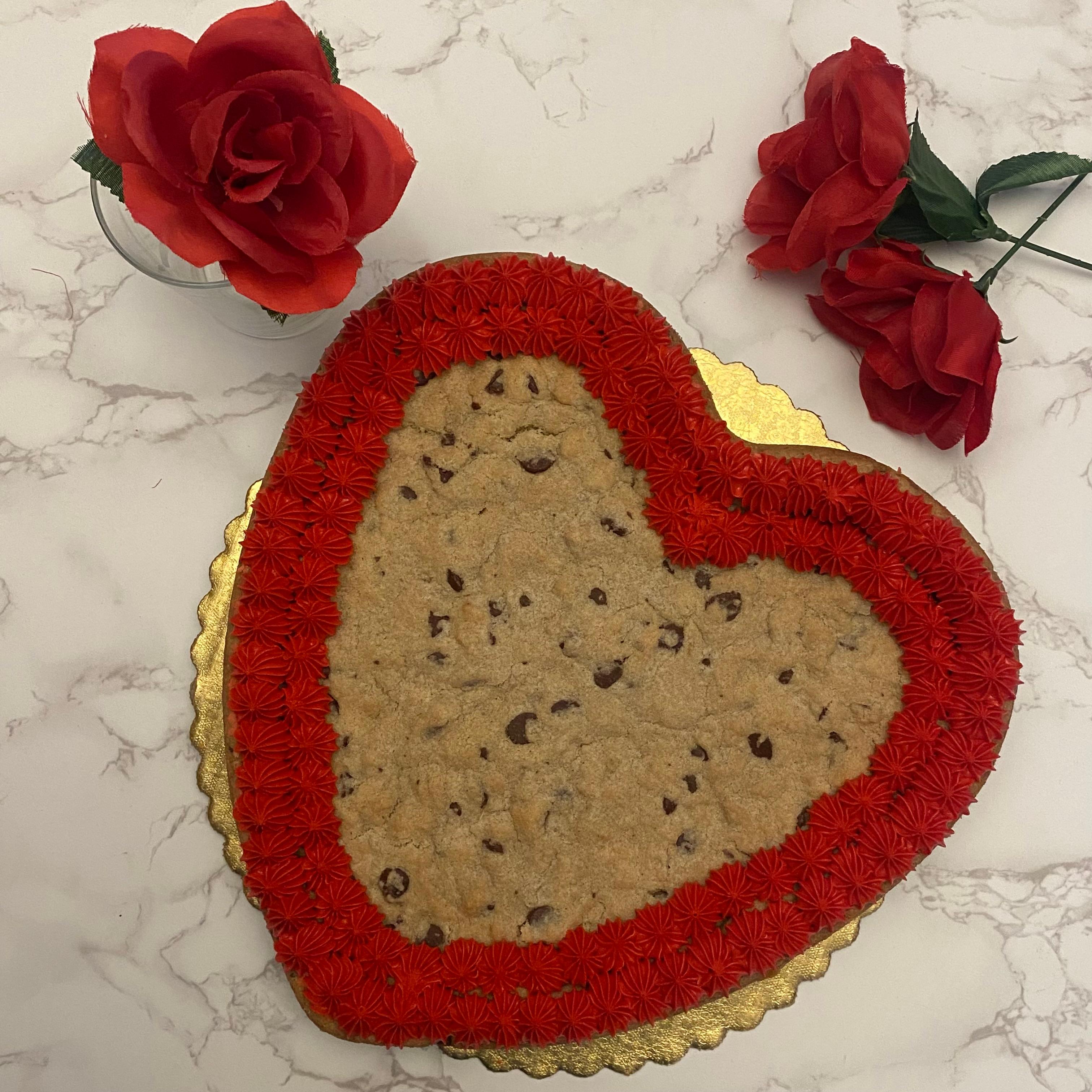 10inch Heart Cookie Cake.