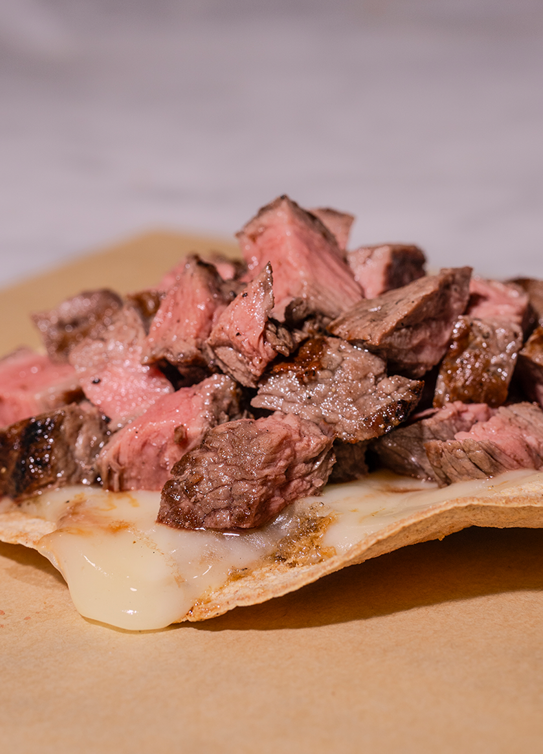 Carne Asada Tostada.