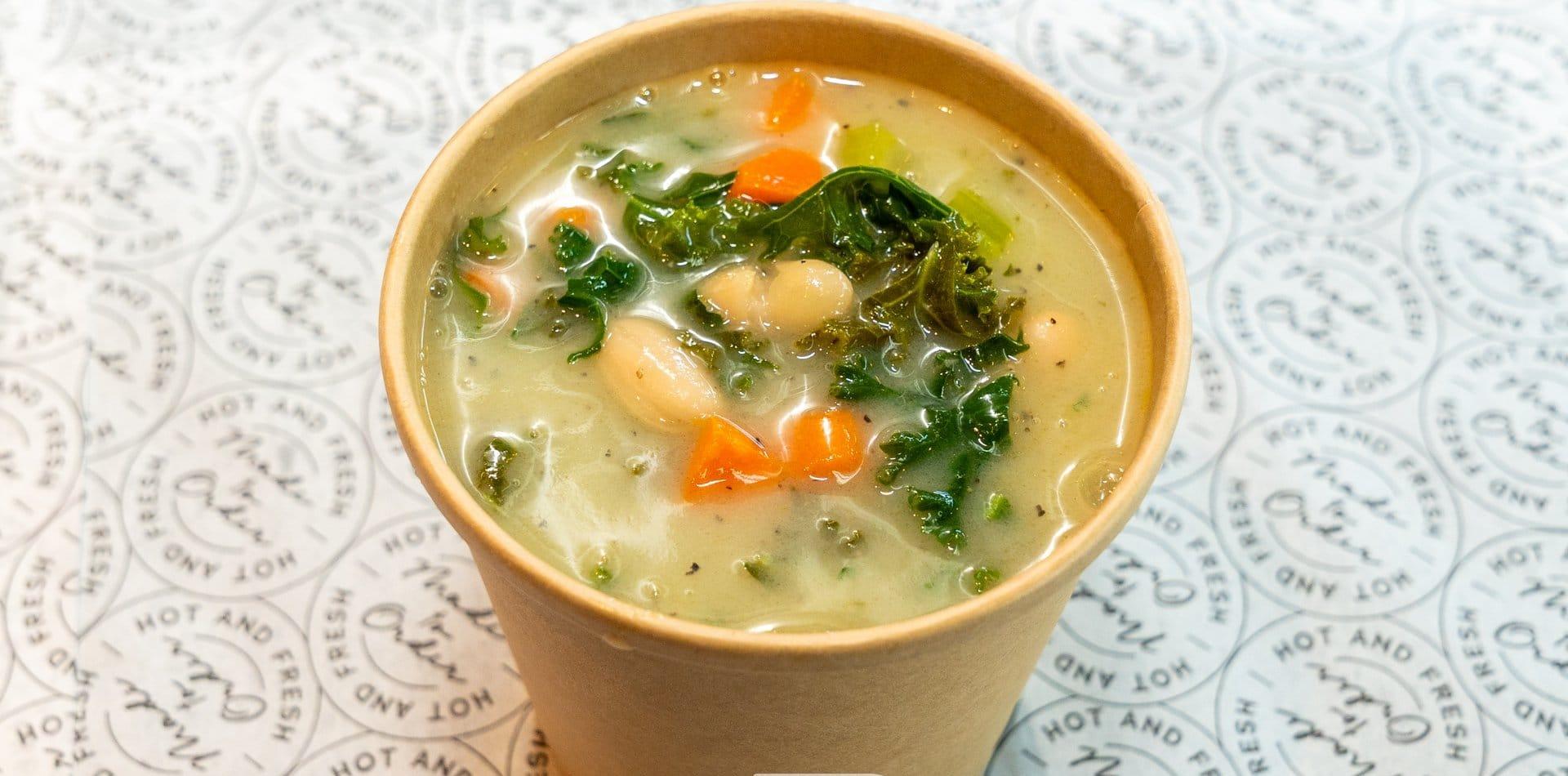 Veggie Soup (Kale & Bean).