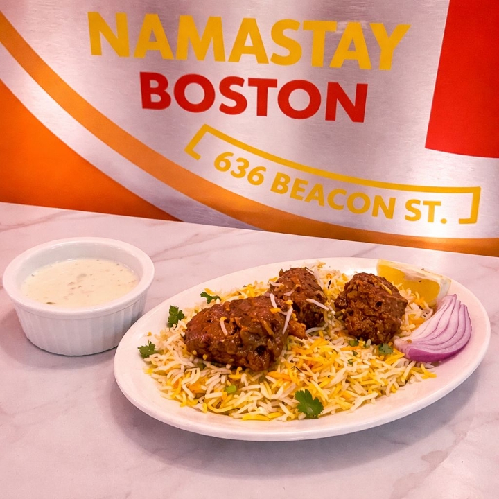 Goat Biryani.