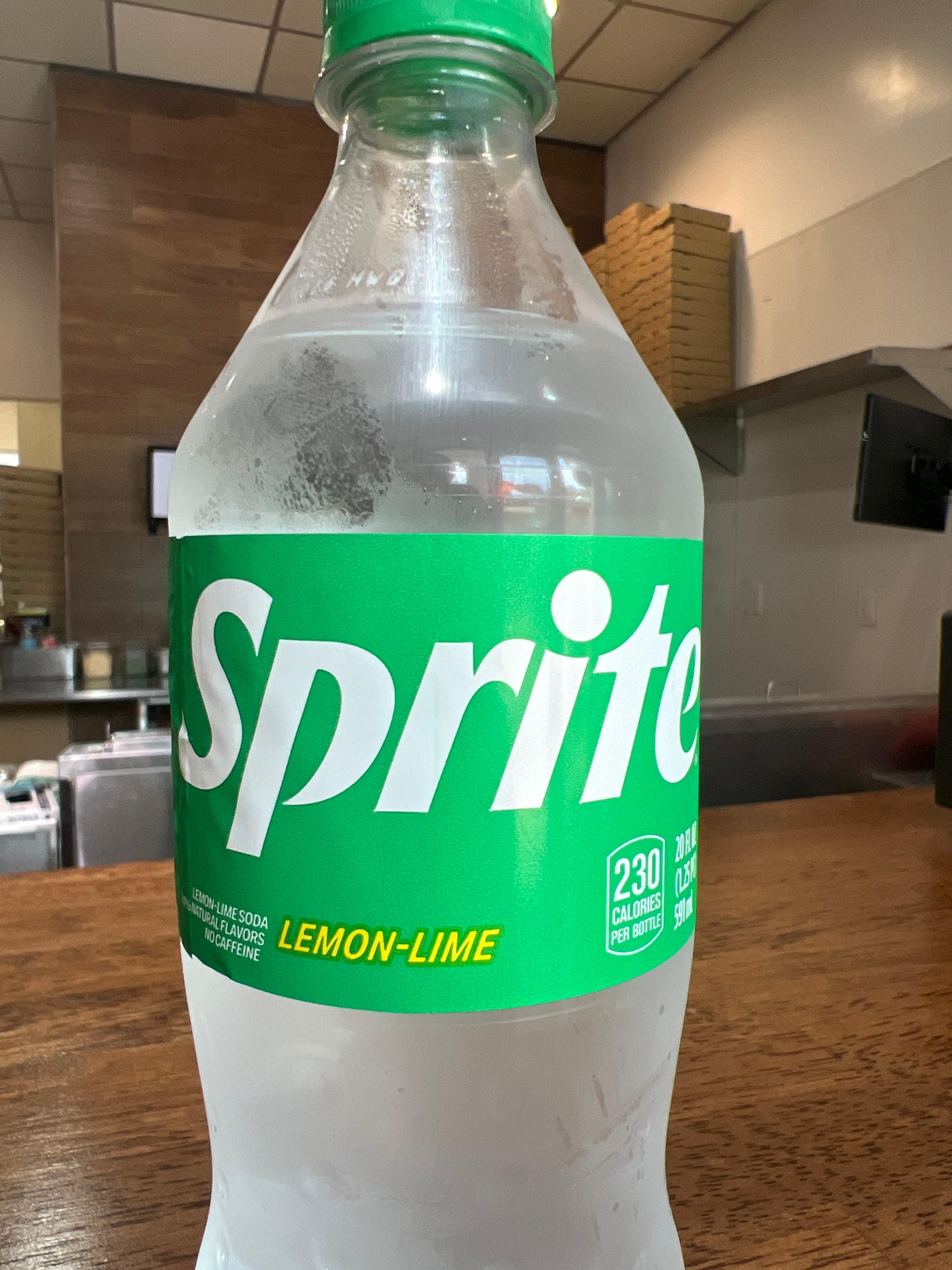 Bottle Sprite.
