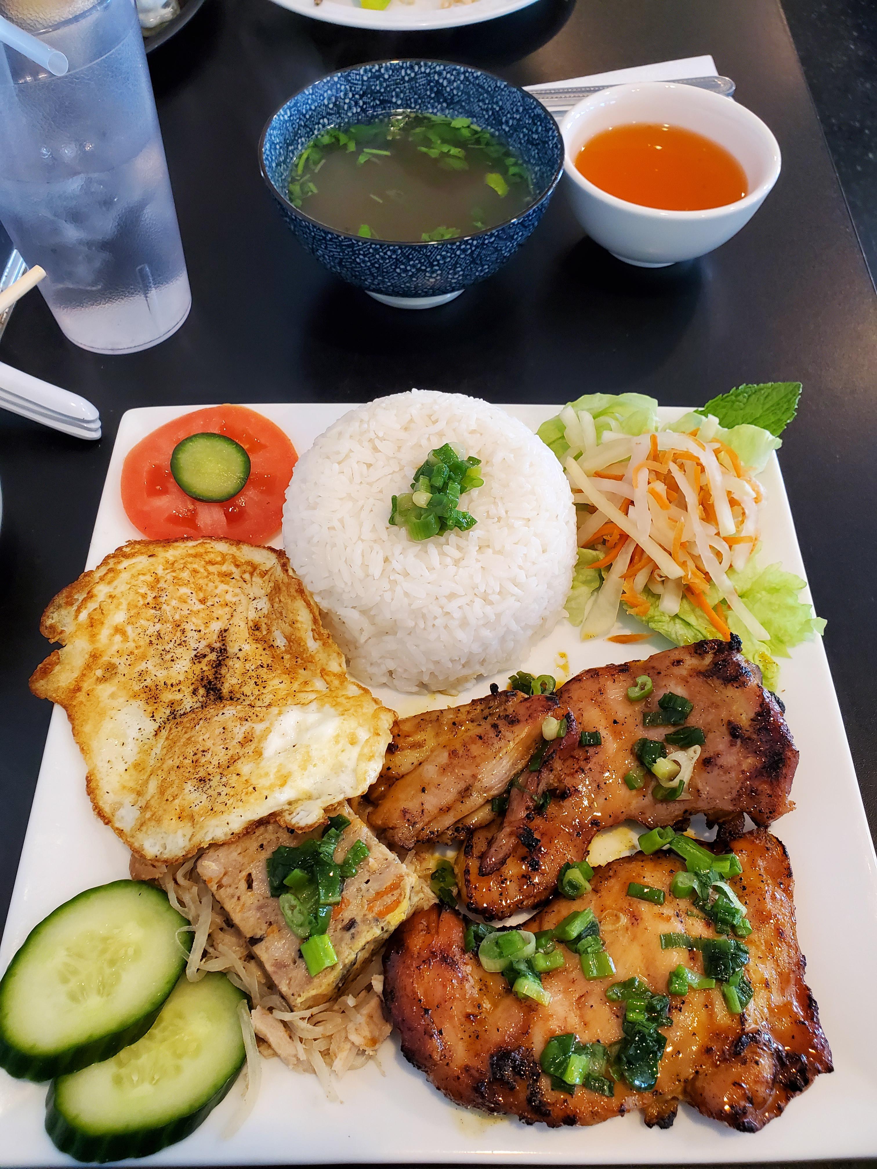 Grilled Chicken & Rice.