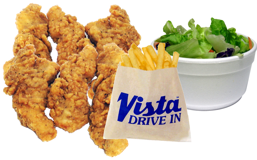 Chicken Strips (6pc) Basket.