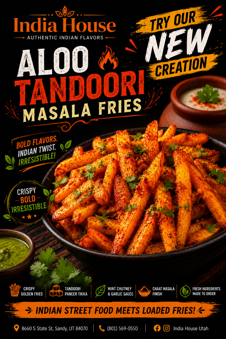 Tandoori Masala Fries.