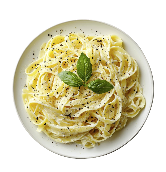 Kids Fettuccini Alfredo.