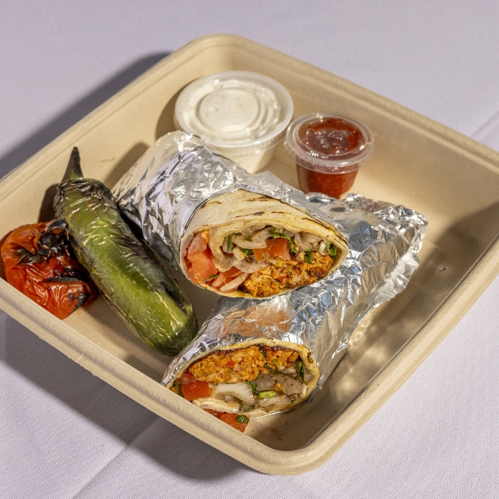 Chicken Adana Wrap.