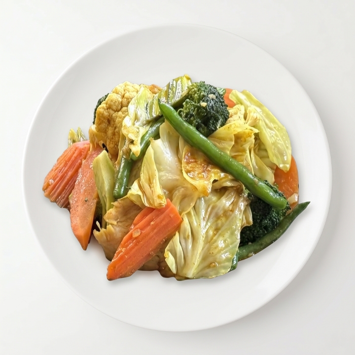 79. Mixed Vegetable Stir-Fry.