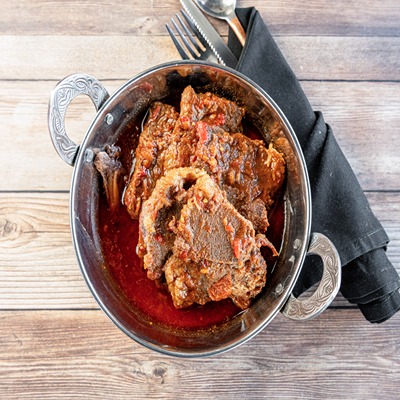 Flanken Style Short Beef Ribs.