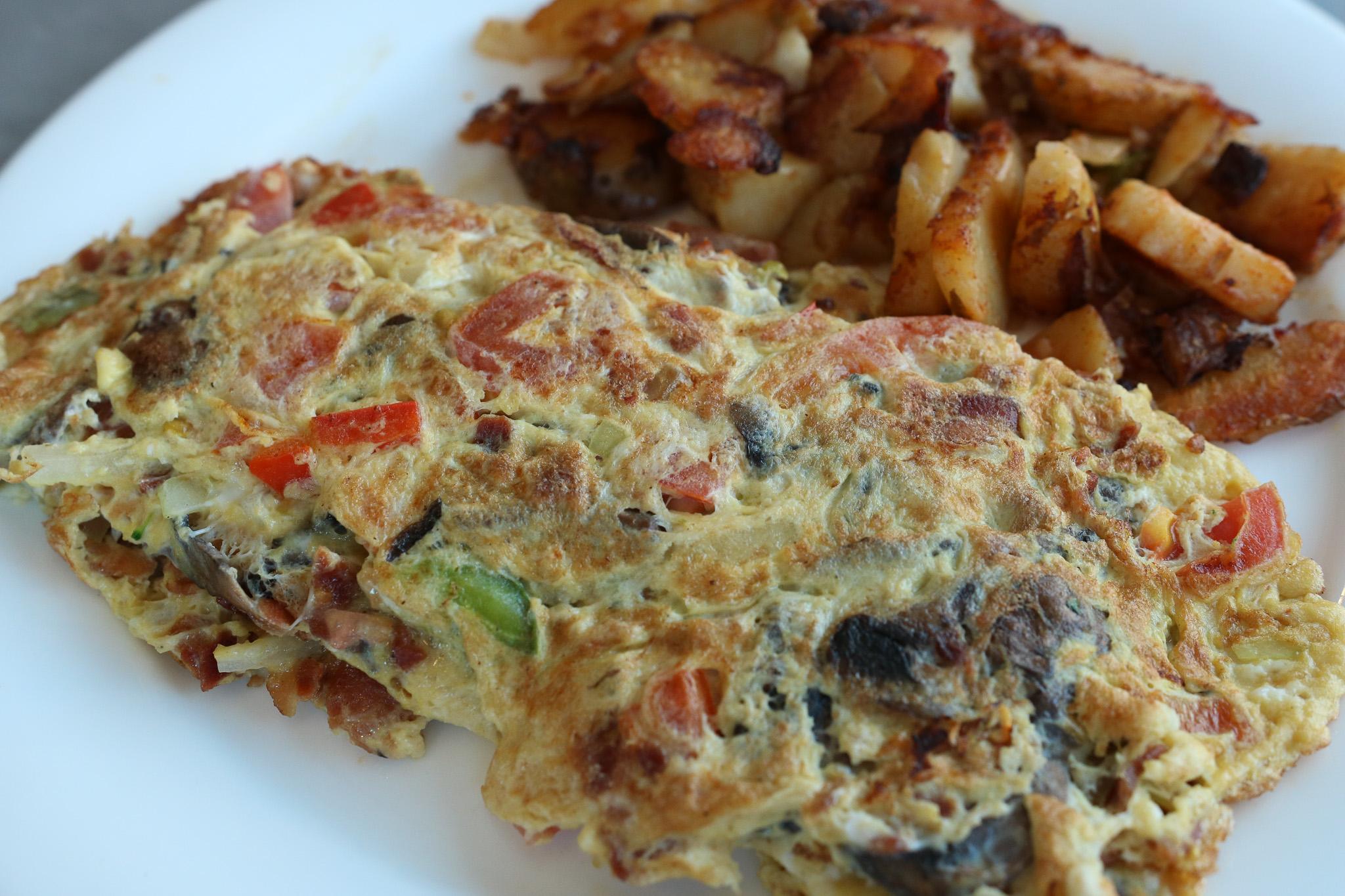 .Garden Omelet.