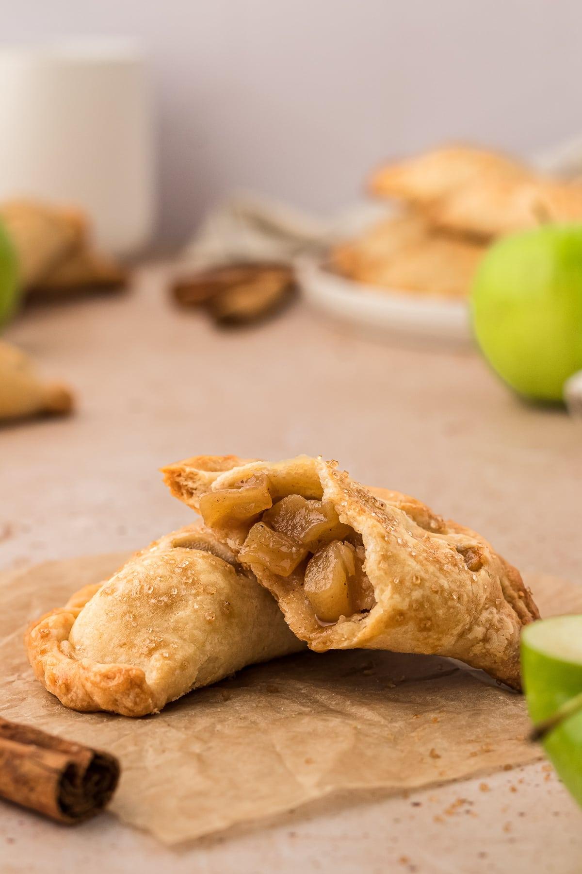 Fried Apple Pie Empanada.