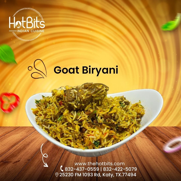 GOAT BIRYANI.