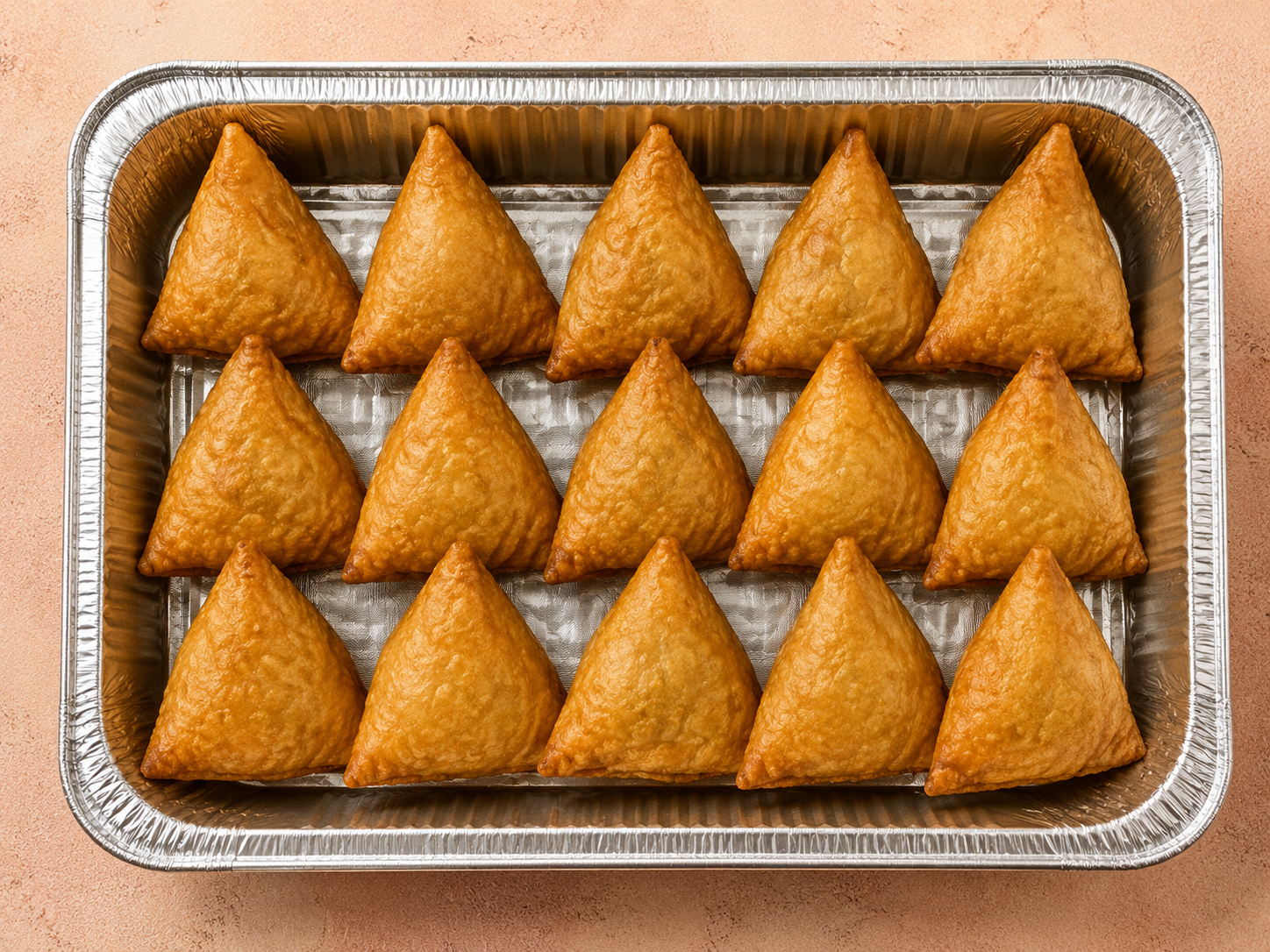 Half Tray Veg Samosa (15 Pcs).