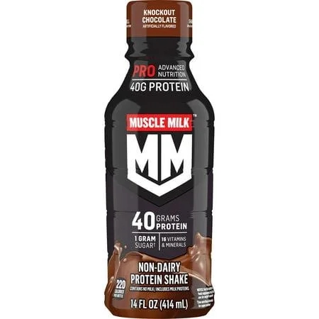 Muscle Milk Muscle Milk Pro Series Protein Shakes, Chocolate.