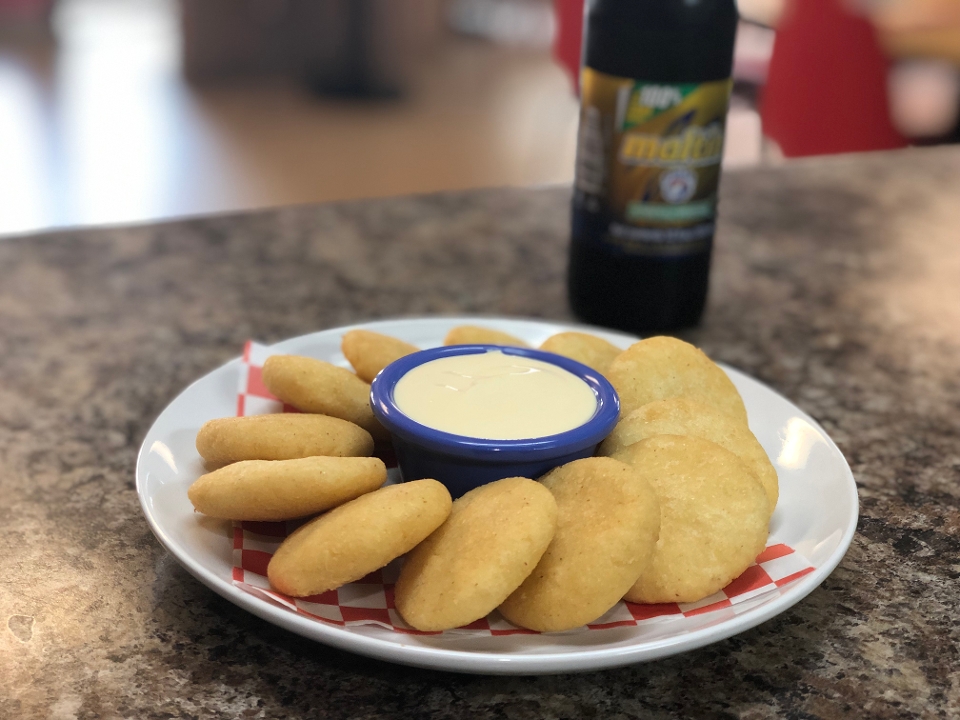Arepitas con Nata Appetizer.