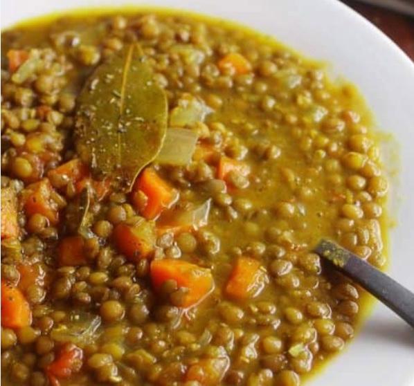 LENTIL SOUP.