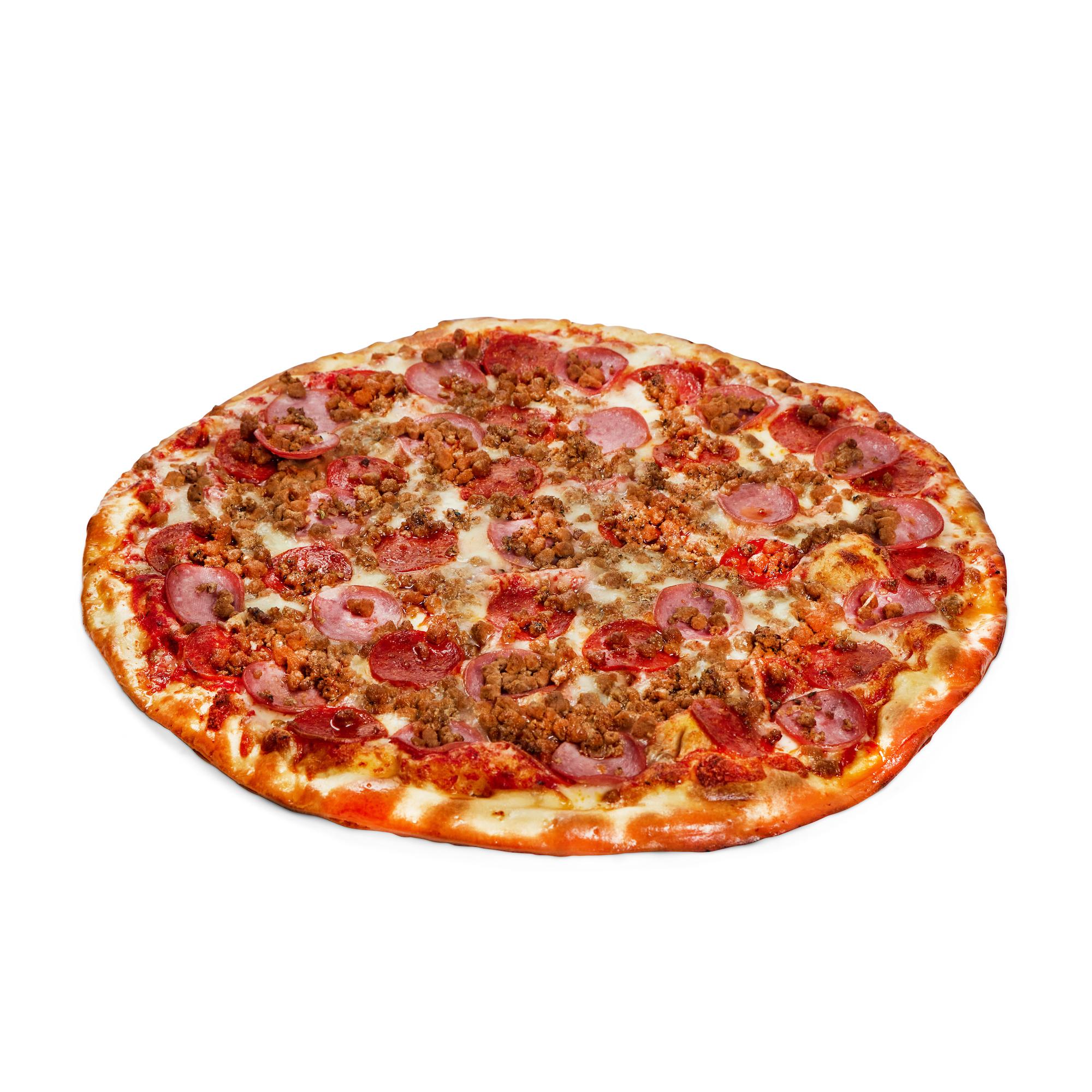 12" Meat Lovers Pizza.