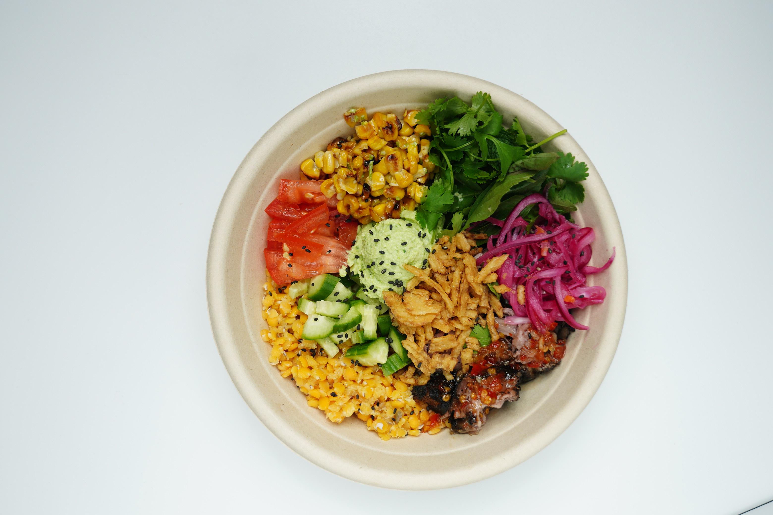 Nomnivore Bowl (Pork & Tofu).