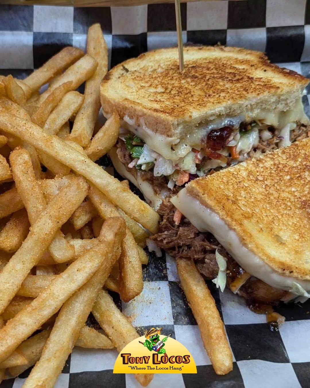 Loco Grilled Cheese.
