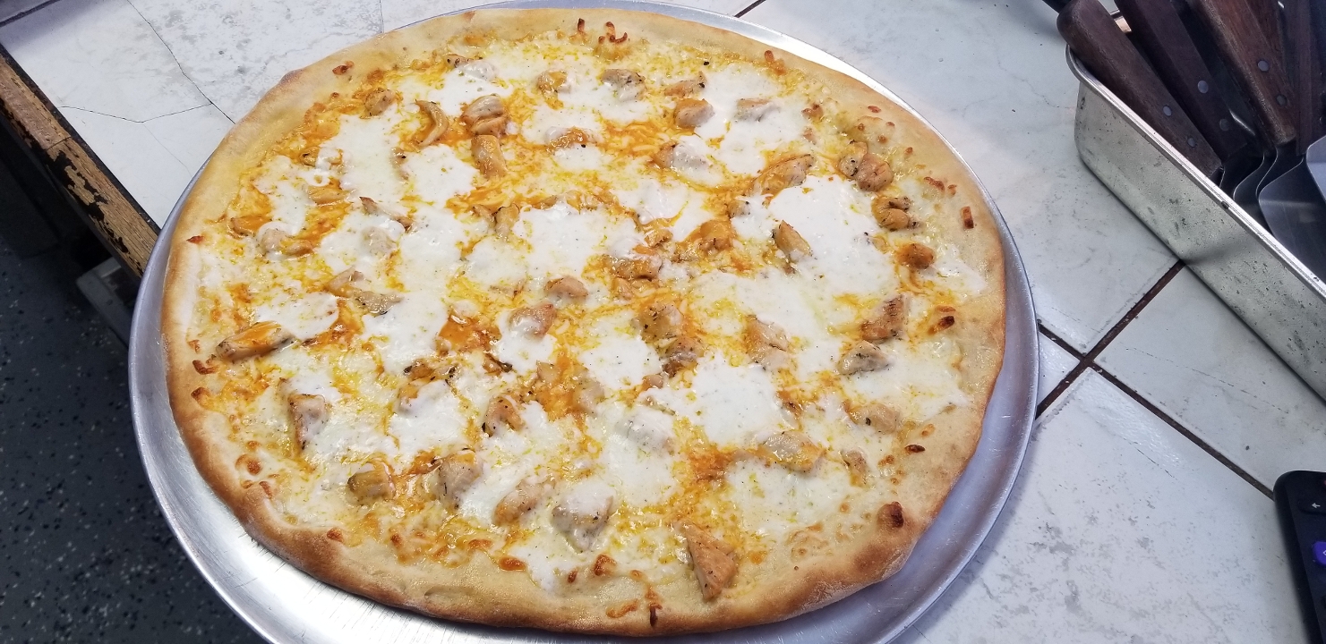 Buffalo Chicken Pizza.