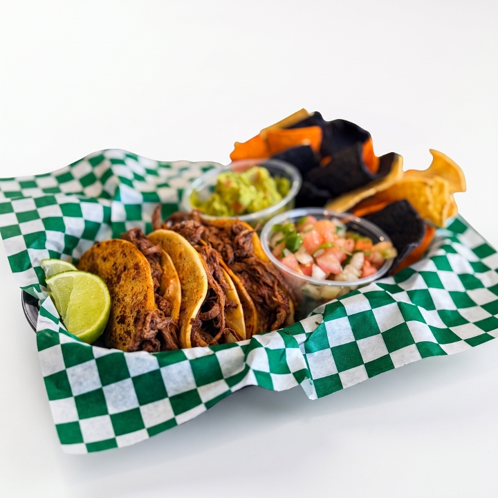 Barbacoa Taco Basket.