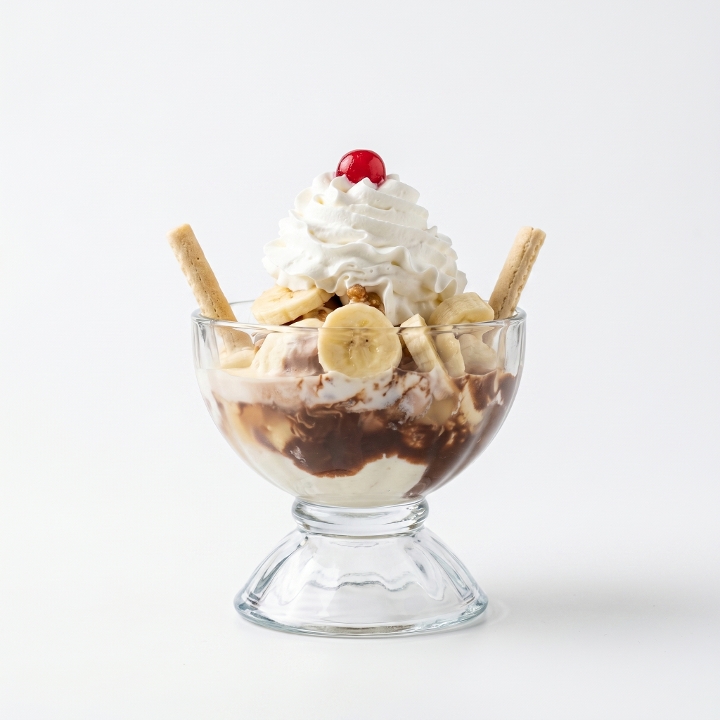 Banana Split Sundae.