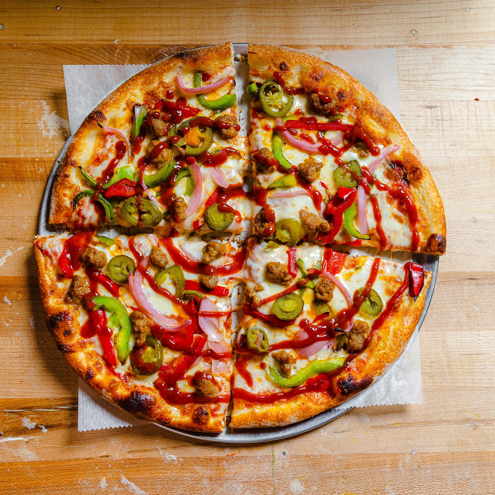 12" WHOLE PIZZAS.