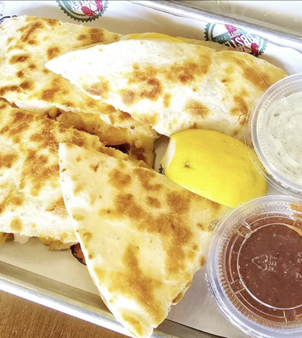 Crab Quesadilla.