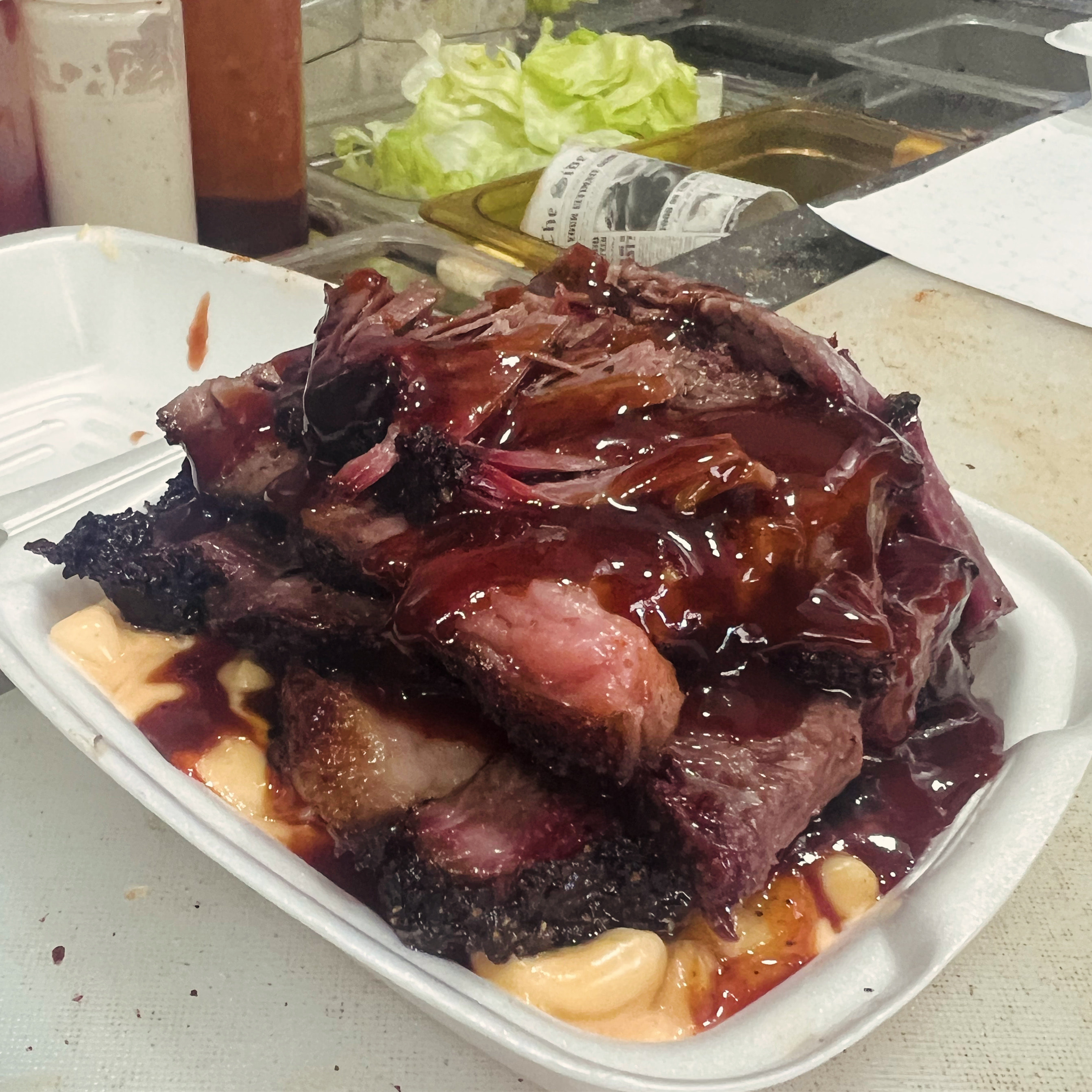 Brisket Mac Bowl.