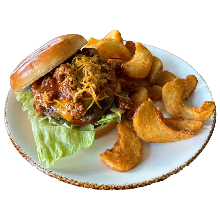 Chili Cheese Burger.