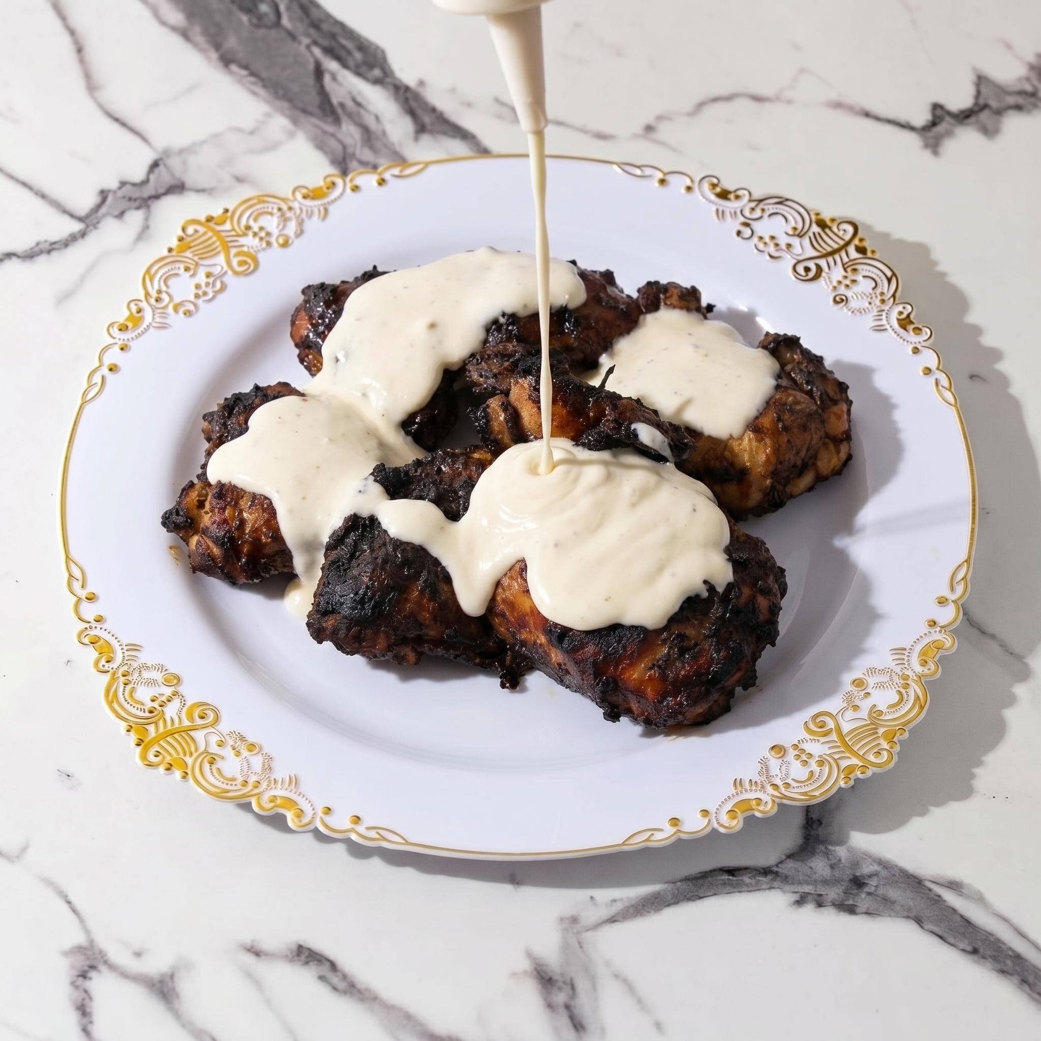 4 Pack of Jerk Chicken Sliders.