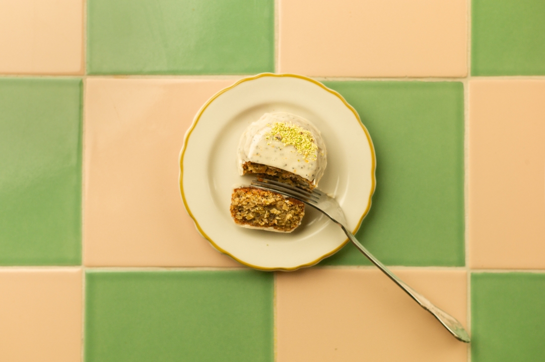 Three Assorted Pastries.