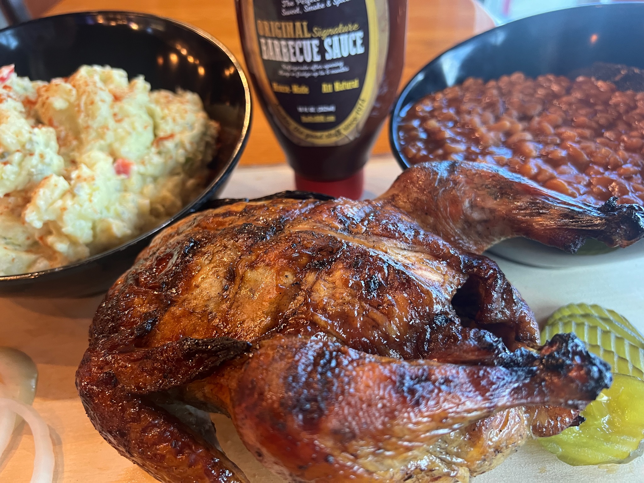 1/2 Chicken Dinner with 2 Sides (Summer Special).
