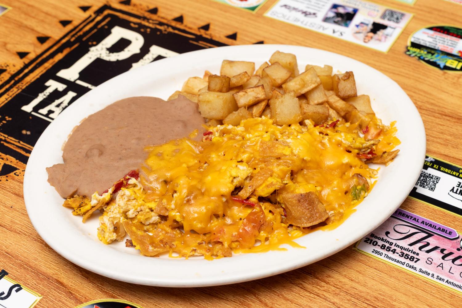 Chilaquiles Plate.