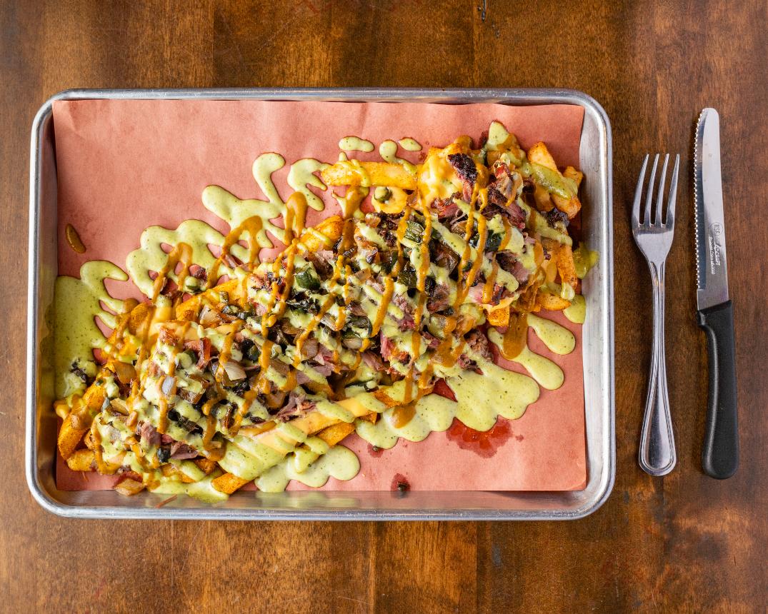 Bangin Curry Fries.
