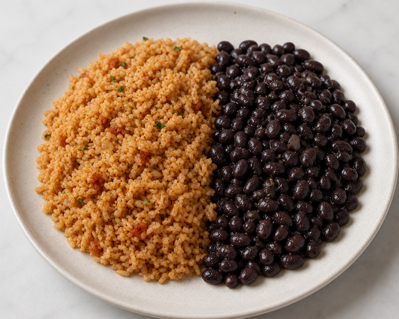 Rice & Beans.