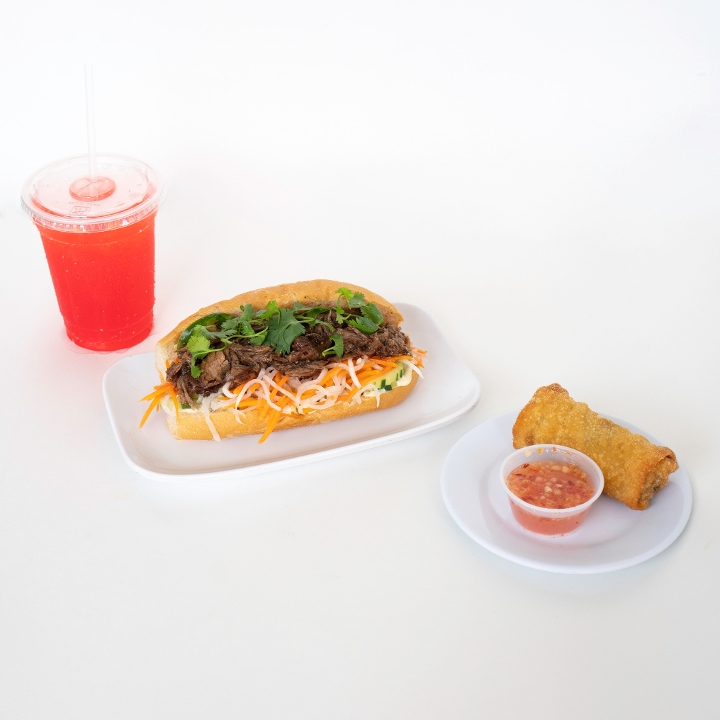 Seared Brisket Banh Mi.