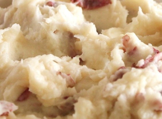 Mashed Red Potatoes.