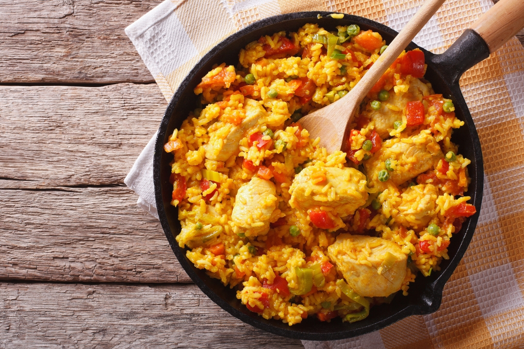 Rice with Chicken.