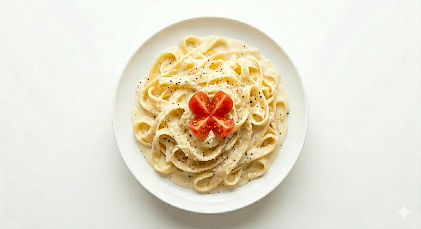 Fettuccini Alfredo.