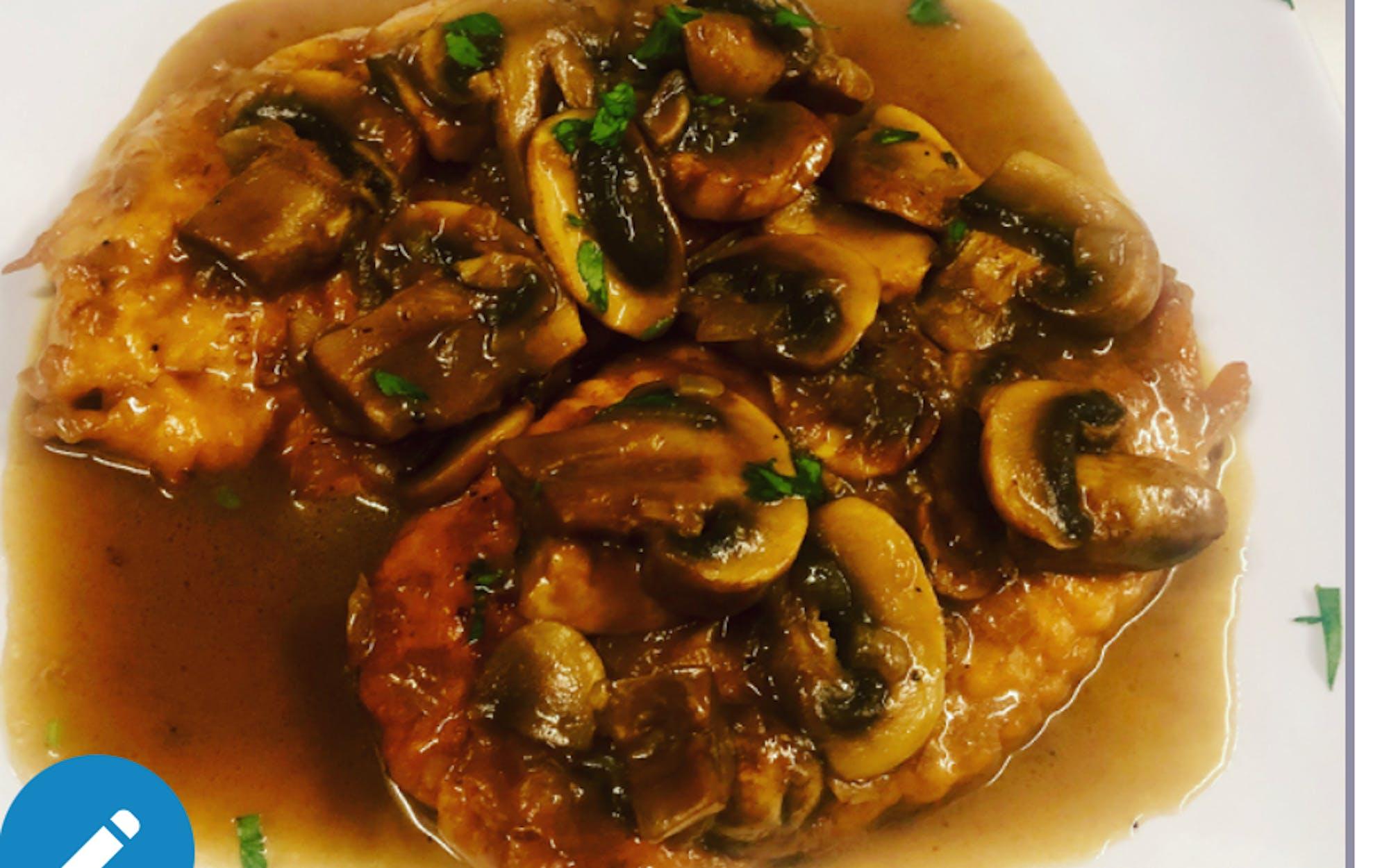 Chicken Marsala Catering.